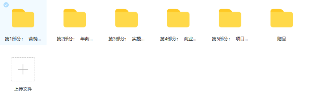 踏浪100营销课程全套