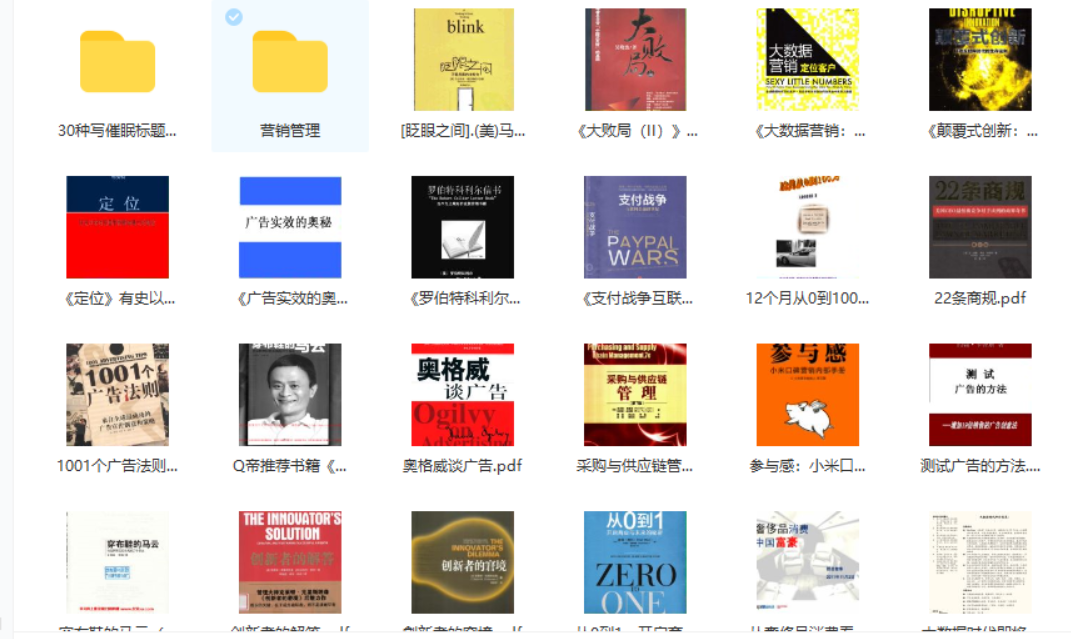 踏浪100营销课程全套