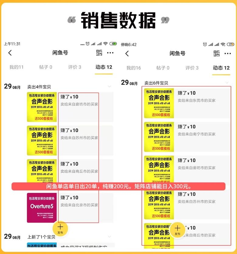 闲鱼转转卖虚拟产品：月赚5000+的超级玩法 价值799元免费下载