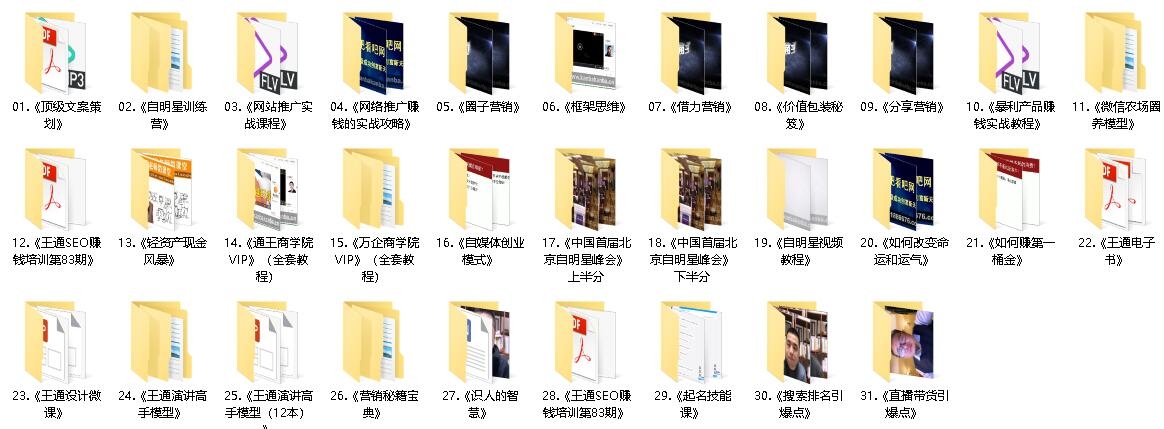 王通网络营销课程合集，价值万元-2