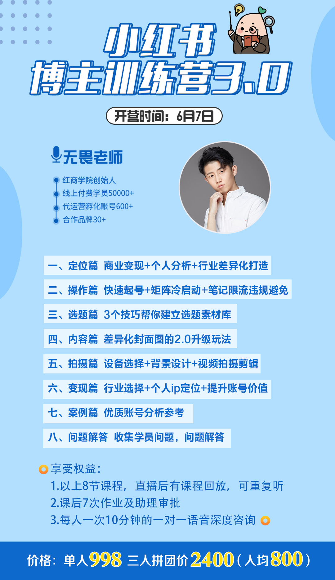 红商学院：小红书博主训练营3.0 1