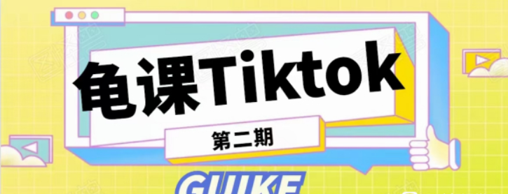 龟课-Tiktok变现战实‬训练营-‬第二期
