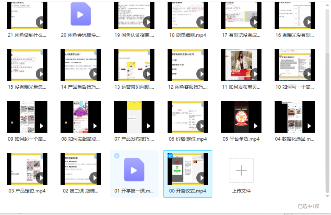 翼牛学堂：闲鱼精英特训营-价值4999元-1