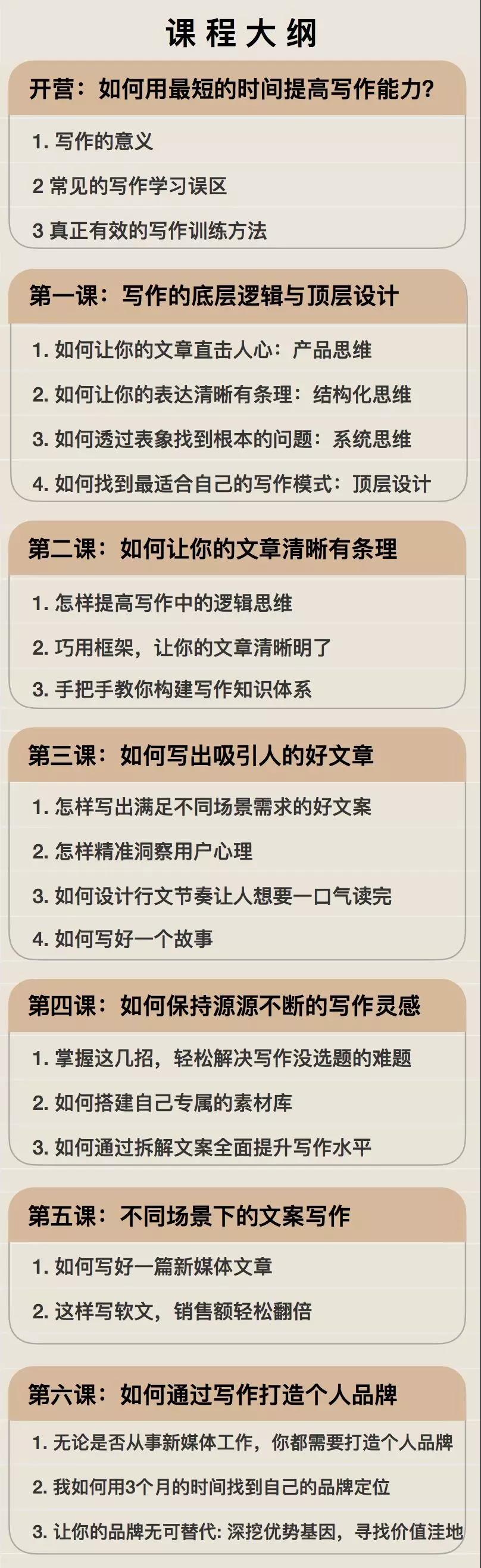 小猫倩倩第八期写作训练营 9