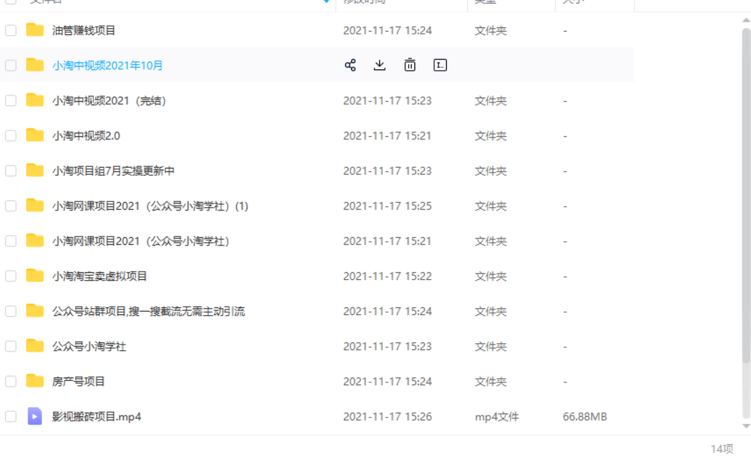 小淘项目组网赚课程永久会员-1