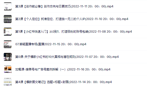 【网赚上新】091.小红书涨粉特训营-第四期-1