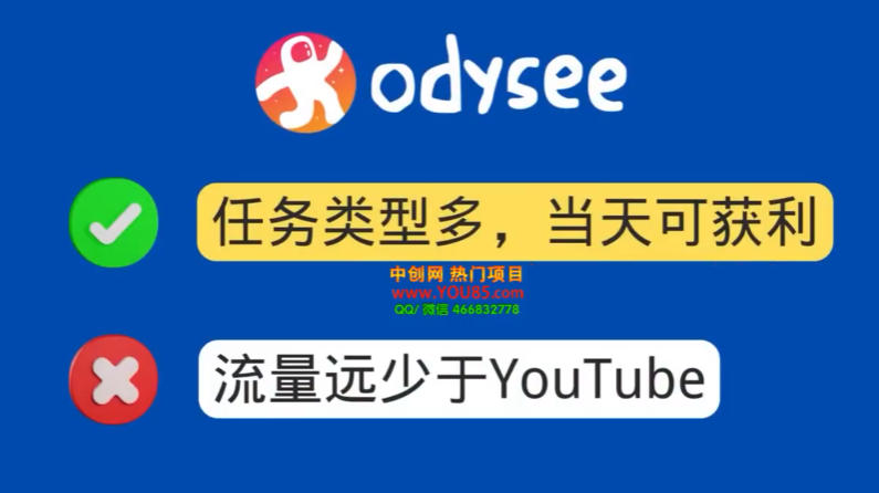 1141.去中心化影音平台LBRY_Odysee的赚钱方法 – 上传视频，看视频赚钱的平台-1