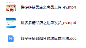 101.拼多多细分店群-1